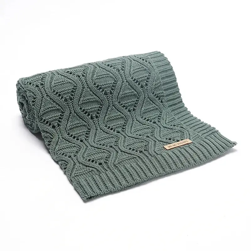 Couverture Bebe Grosse Maille