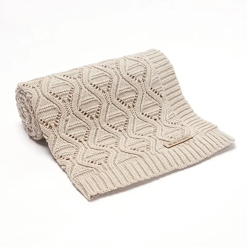 Couverture Bebe Grosse Maille