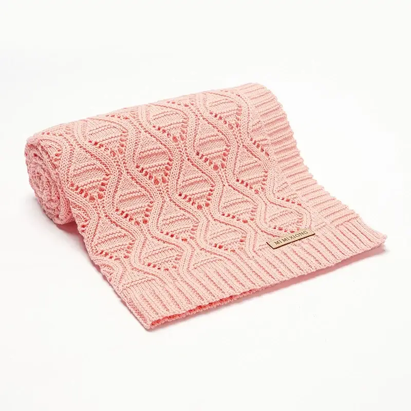 Couverture Bebe Grosse Maille