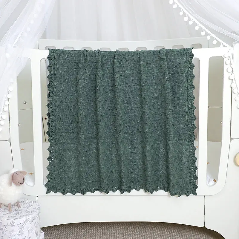 Couverture Bebe Garcon au Crochet