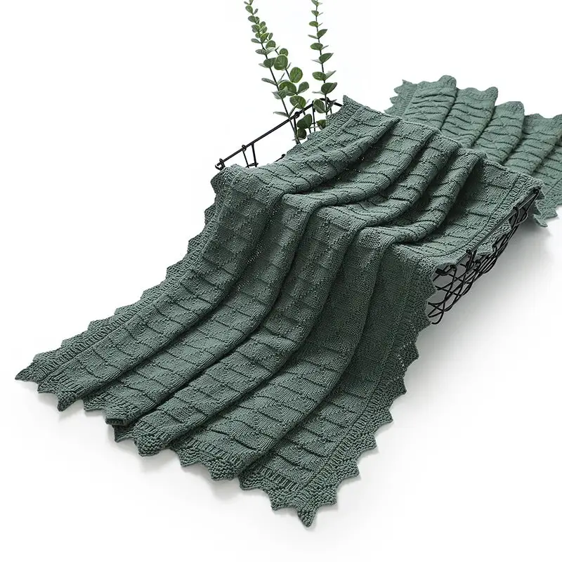Couverture Bebe Garcon au Crochet