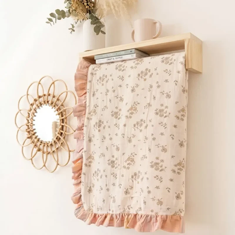 Couverture Bebe Fleuri