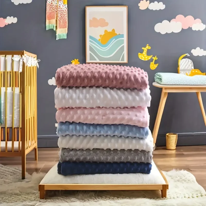 Couverture Bebe en Minky