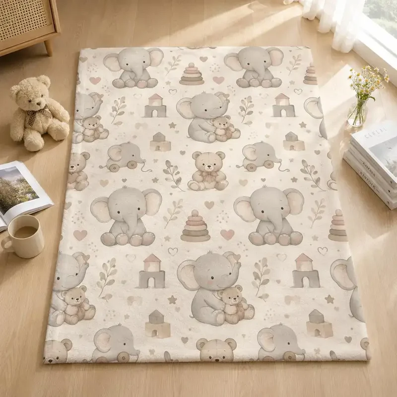 Couverture Bebe Elephant