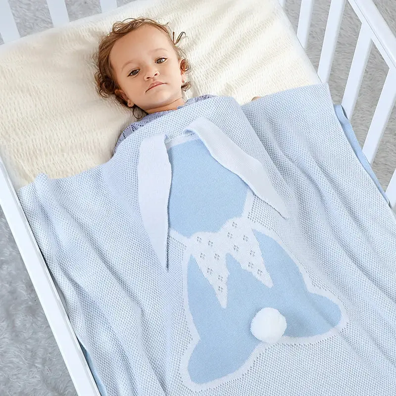 Couverture Bebe avec Lapin