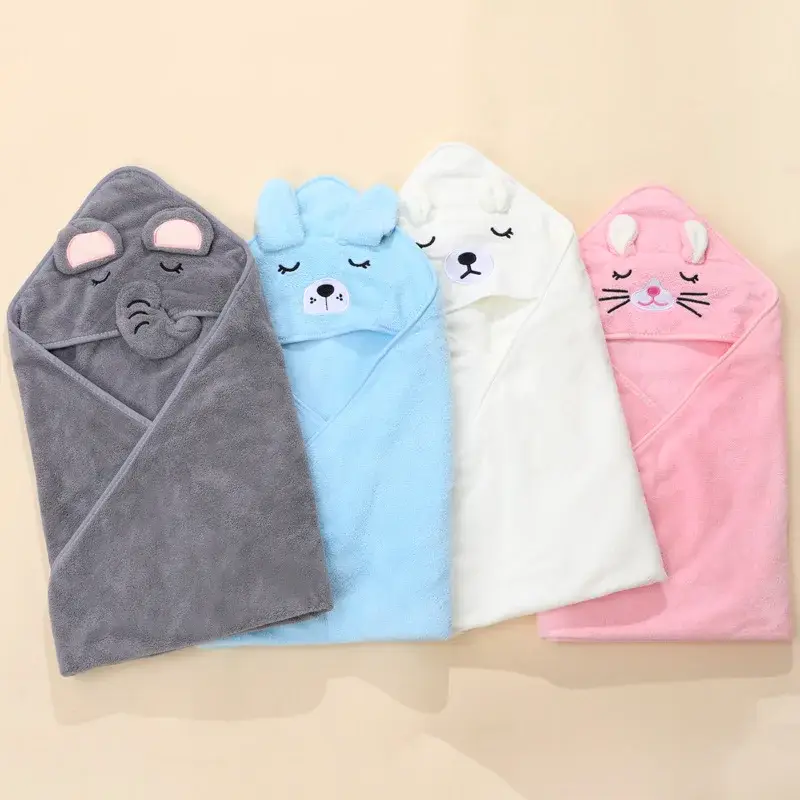 Couverture a Capuche Bebe