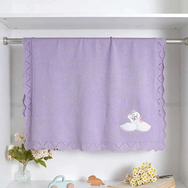 Couverture en Crochet Bebe