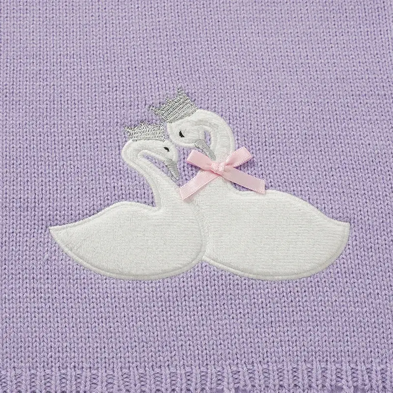 Couverture en Crochet Bebe