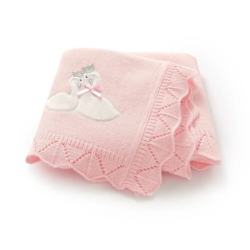Couverture en Crochet Bebe