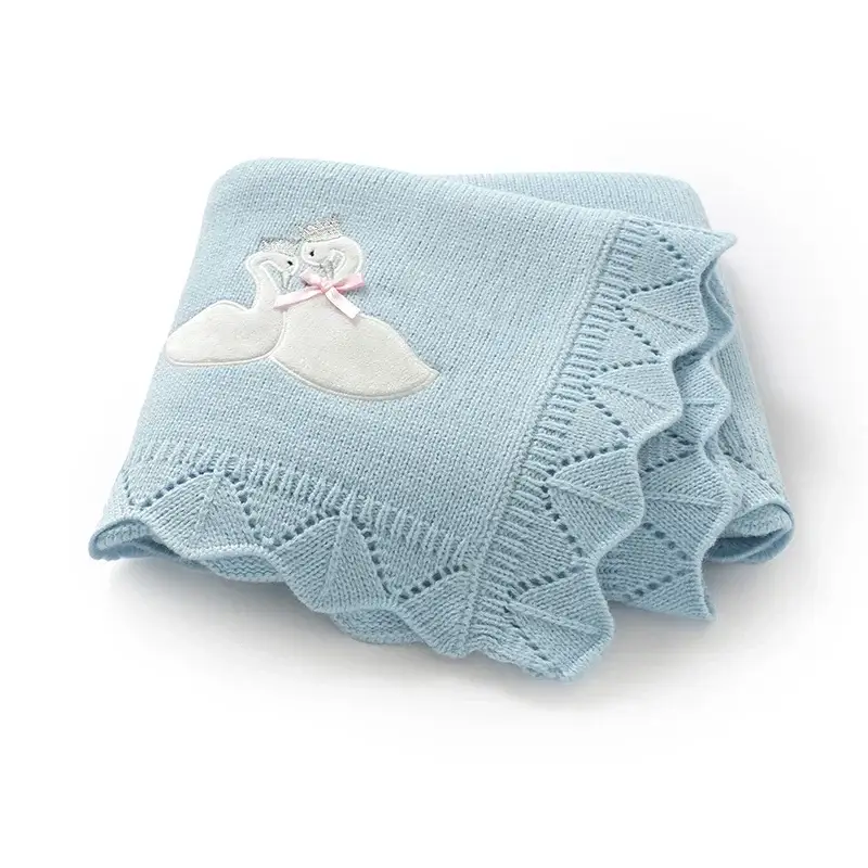 Couverture en Crochet Bebe