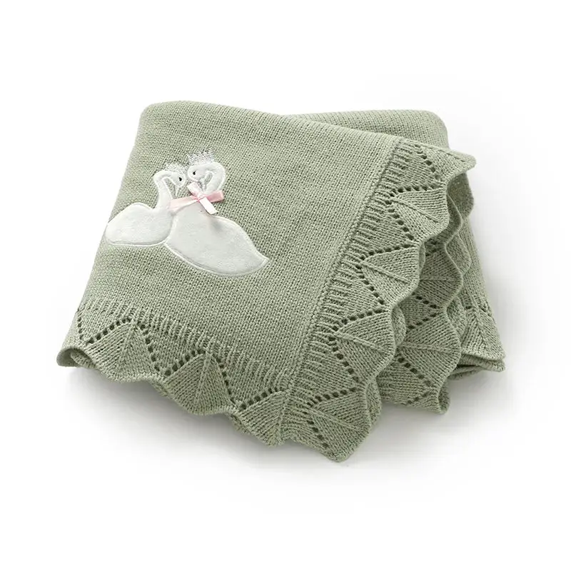 Couverture en Crochet Bebe
