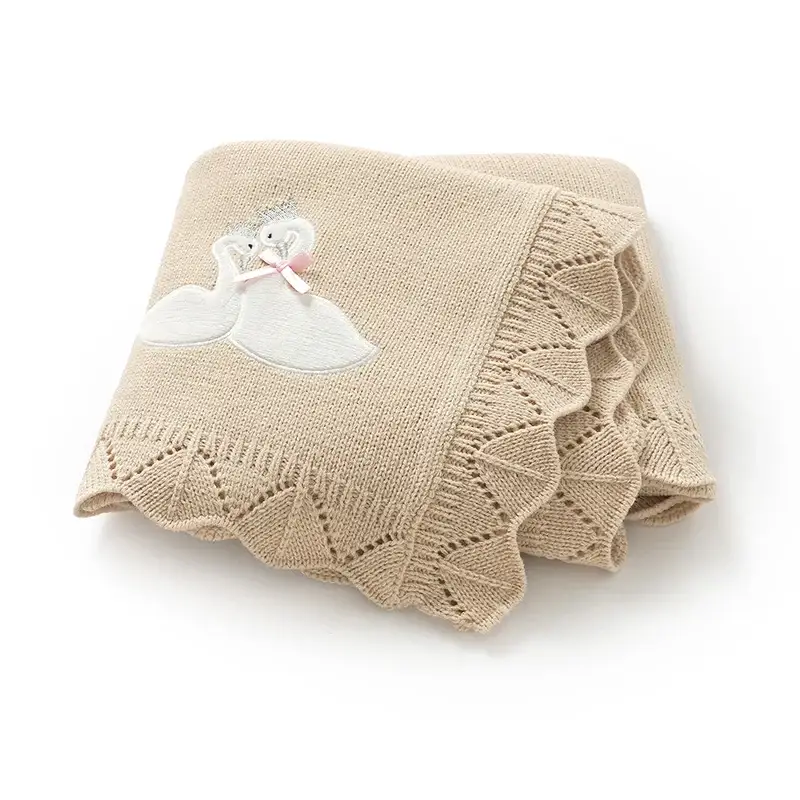 Couverture en Crochet Bebe