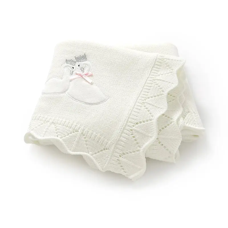 Couverture en Crochet Bebe