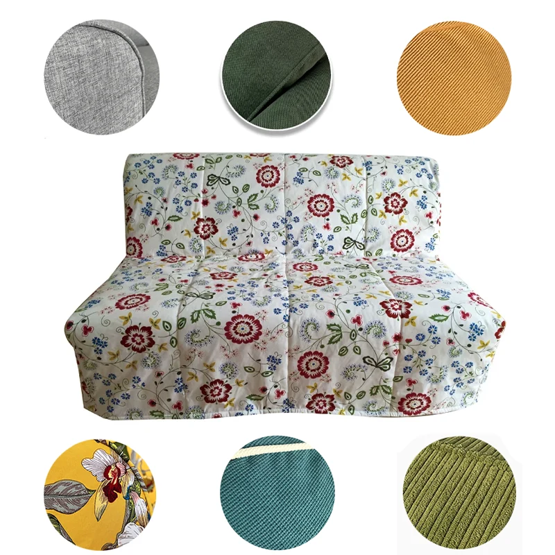 Housse pour canapé convertible IKEA Lycksele Murbo 2 places personnalisable