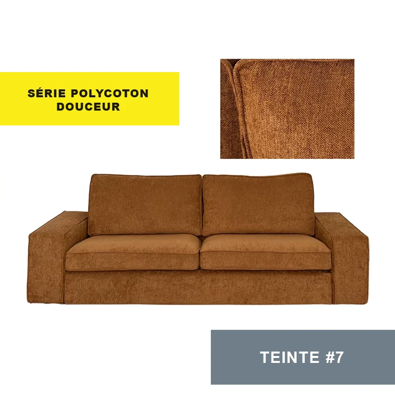 Housse pour canapé IKEA KIVIK 2 places personnalisable - Largeur 190cm