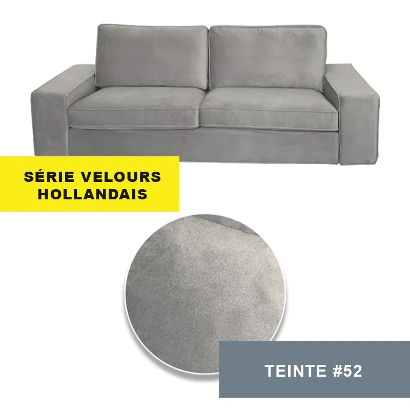Housse pour canapé IKEA KIVIK 2 places personnalisable - Largeur 190cm