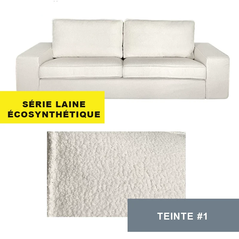 Housse pour canapé IKEA KIVIK 2 places personnalisable - Largeur 190cm