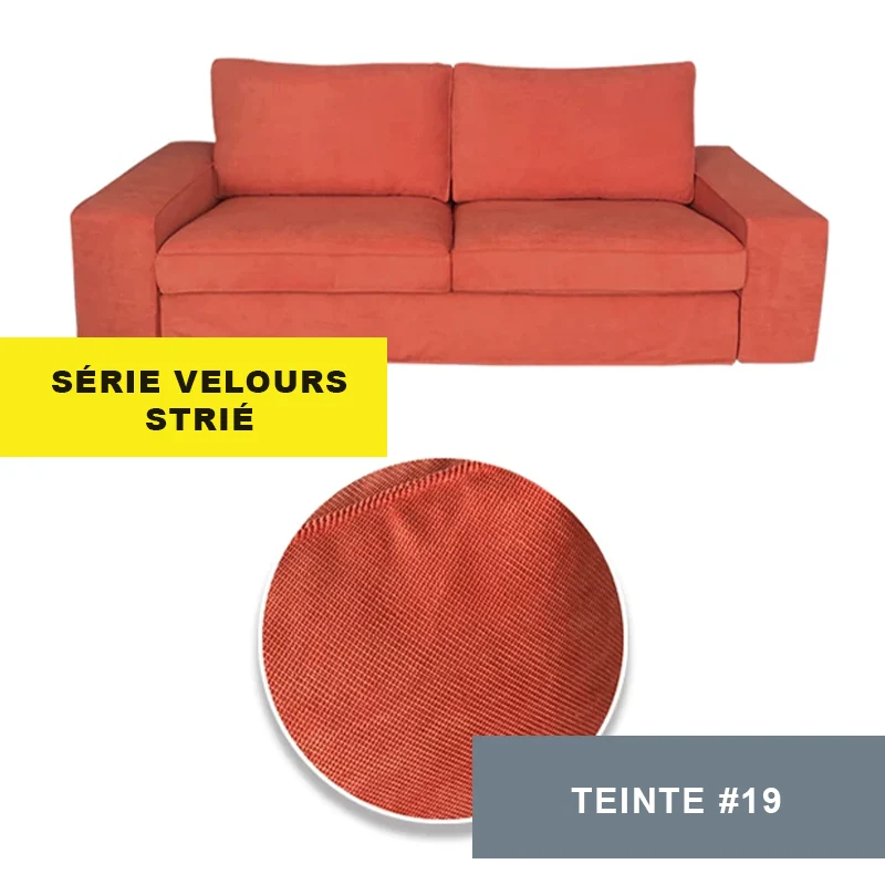 Housse pour canapé IKEA KIVIK 2 places personnalisable - Largeur 190cm