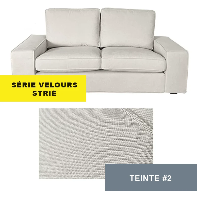 Housse pour canapé IKEA KIVIK 2 places personnalisable - Largeur 190cm