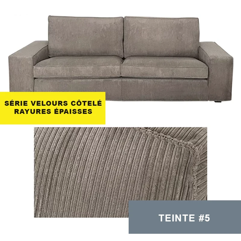 Housse pour canapé IKEA KIVIK 2 places personnalisable - Largeur 190cm