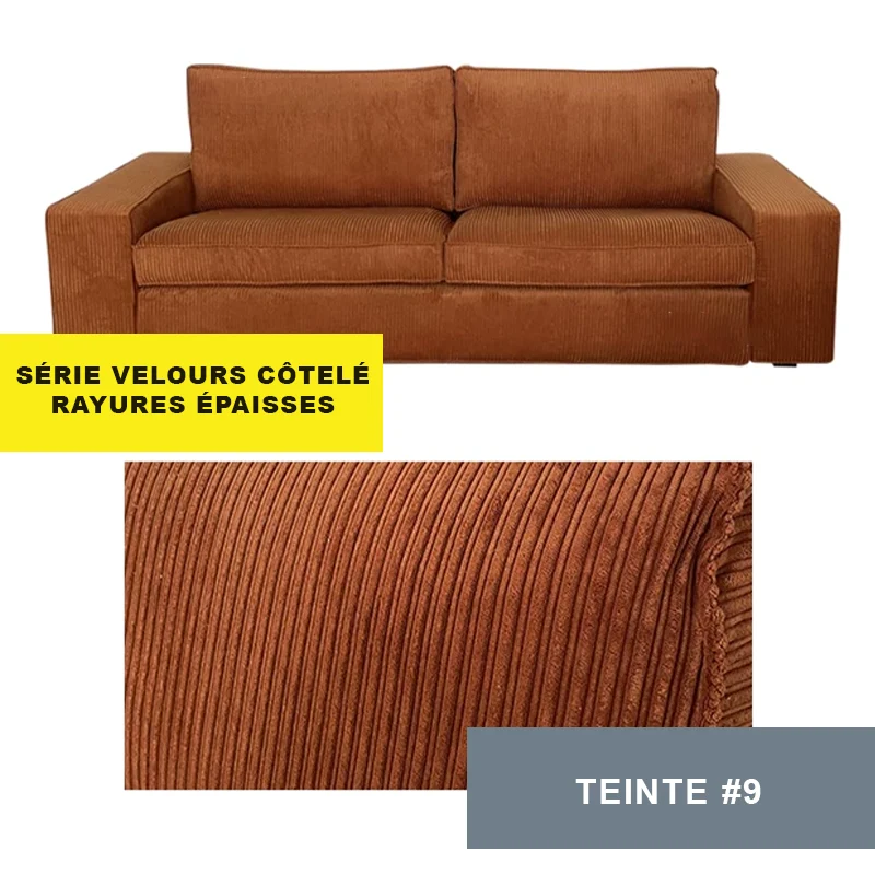 Housse pour canapé IKEA KIVIK 2 places personnalisable - Largeur 190cm