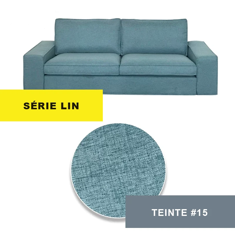 Housse pour canapé IKEA KIVIK 2 places personnalisable - Largeur 190cm