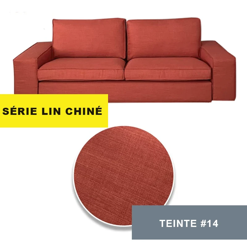 Housse pour canapé IKEA KIVIK 2 places personnalisable - Largeur 190cm