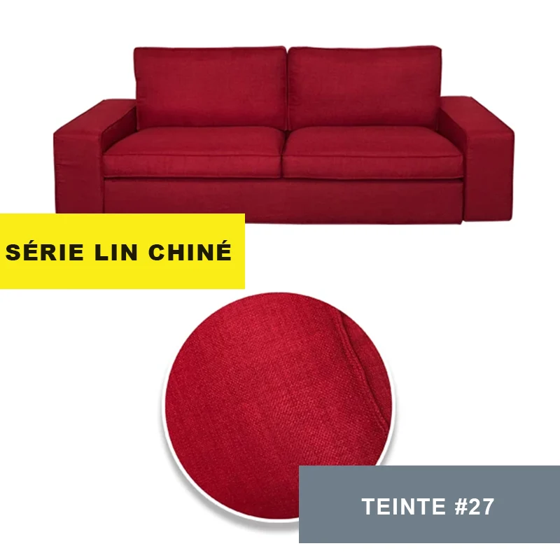 Housse pour canapé IKEA KIVIK 2 places personnalisable - Largeur 190cm