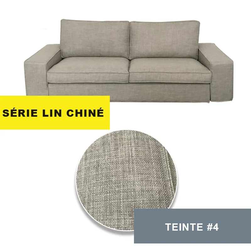 Housse pour canapé IKEA KIVIK 2 places personnalisable - Largeur 190cm