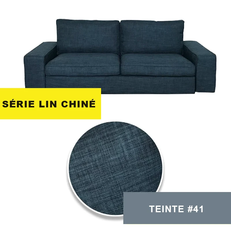 Housse pour canapé IKEA KIVIK 2 places personnalisable - Largeur 190cm