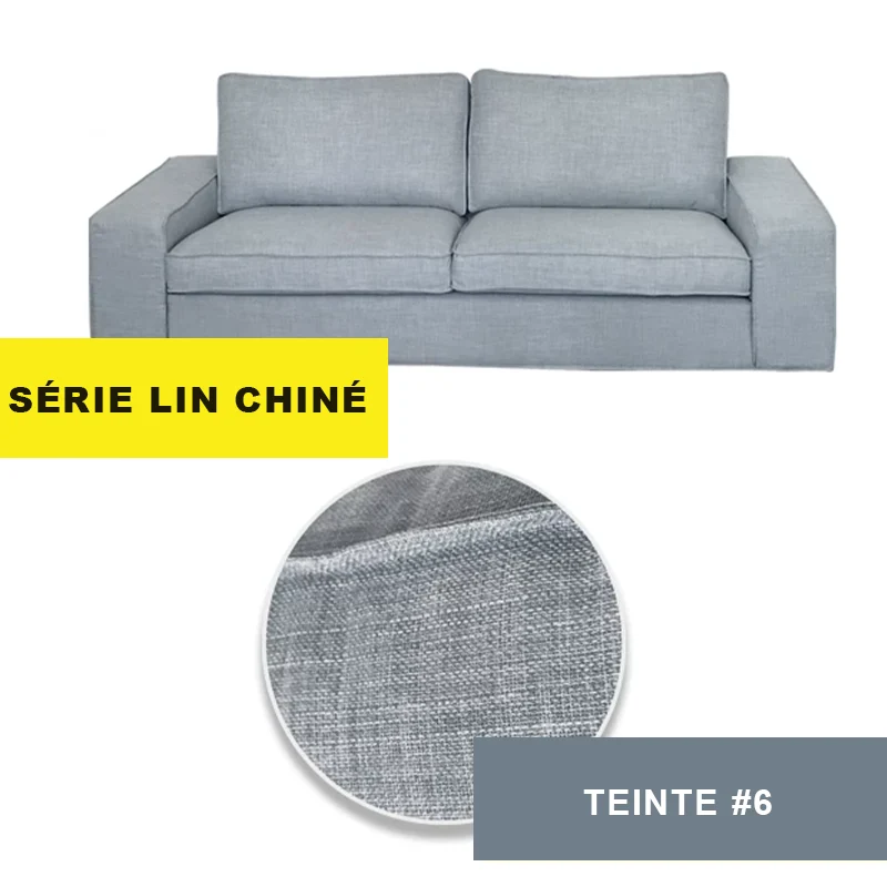 Housse pour canapé IKEA KIVIK 2 places personnalisable - Largeur 190cm