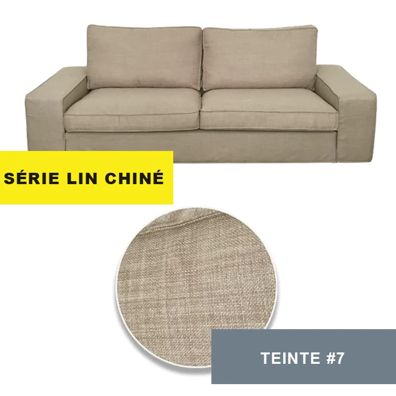 Housse pour canapé IKEA KIVIK 2 places personnalisable - Largeur 190cm