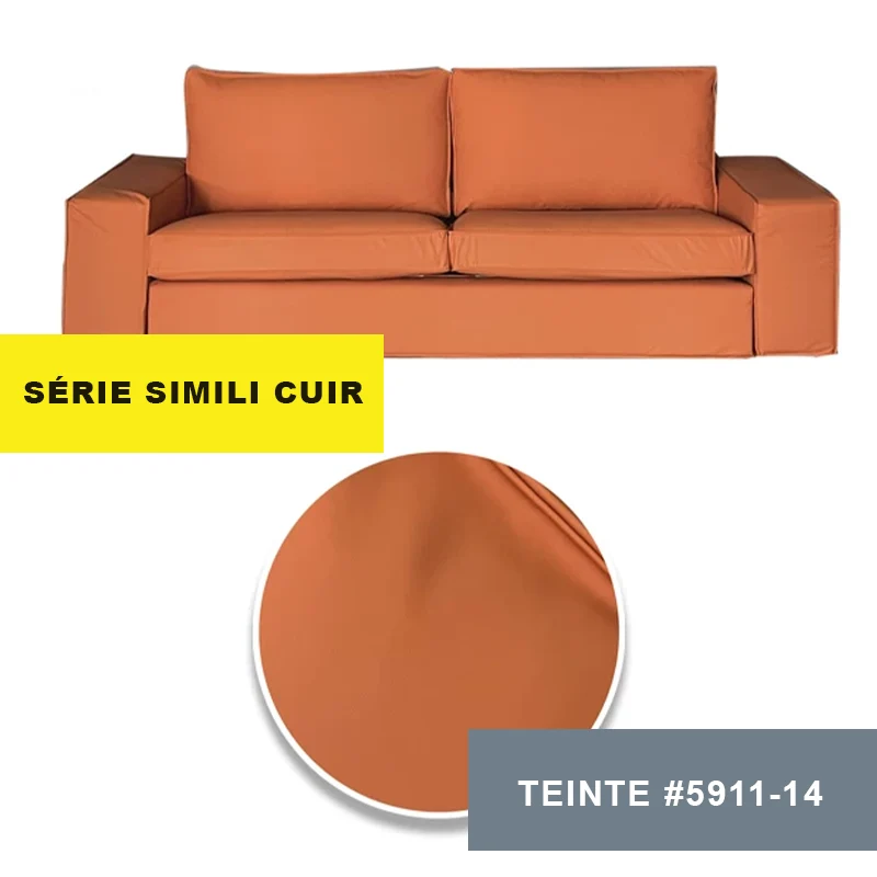 Housse pour canapé IKEA KIVIK 2 places personnalisable - Largeur 190cm