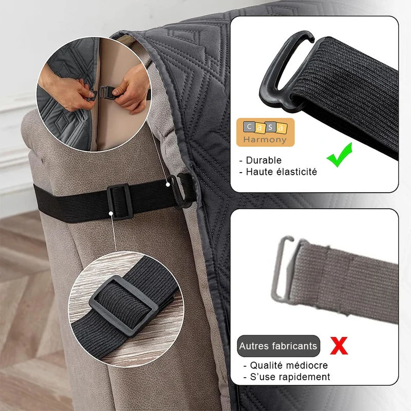 housse de protection imperméable et anti griffe pour fauteuil relax