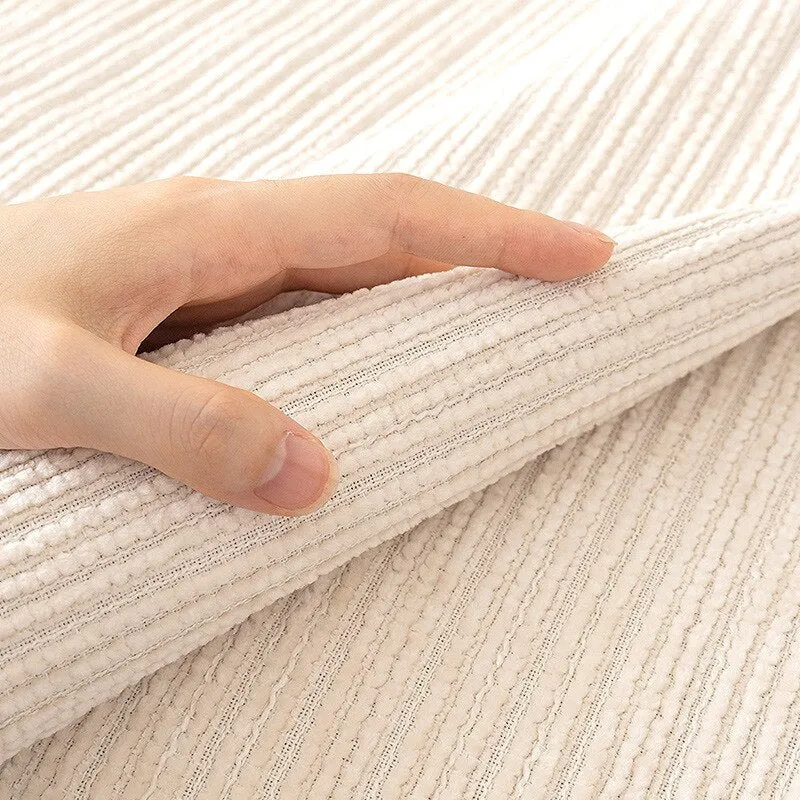 housse pour coussin de canapé en Chenille renforcée anti griffes de chats