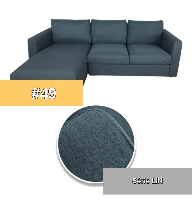 Housse pour canapé d'angle IKEA VIMLE personnalisable