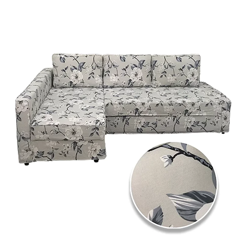 Housse pour canapé d'angle convertible IKEA FRIHETEN motifs imprimés 100%coton
