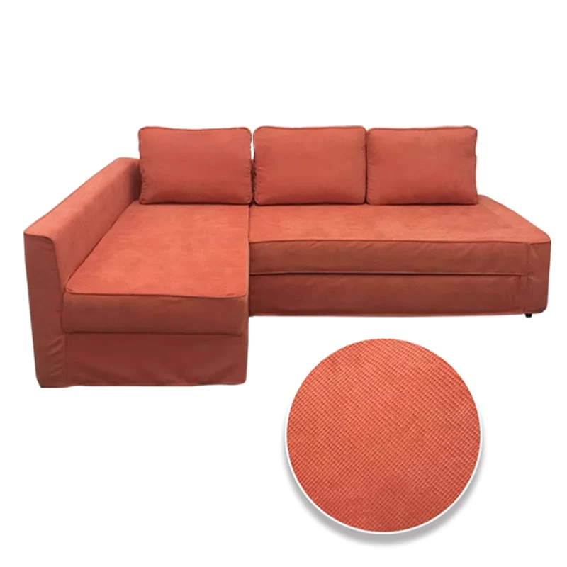 Housse pour canapé d'angle convertible IKEA FRIHETEN velours strié