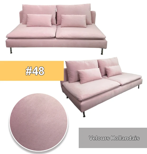 Housse pour canapé IKEA SODERHAMN 3 places avec ou sans accoudoirs personnalisable