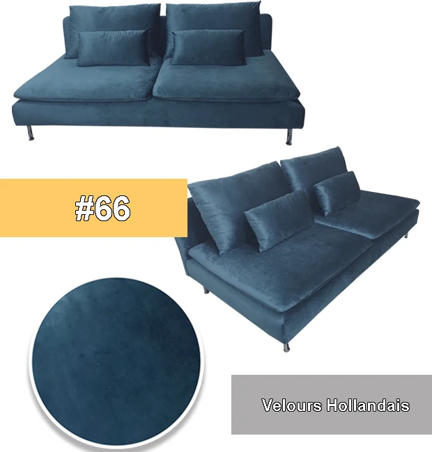 Housse pour canapé IKEA SODERHAMN 3 places avec ou sans accoudoirs personnalisable