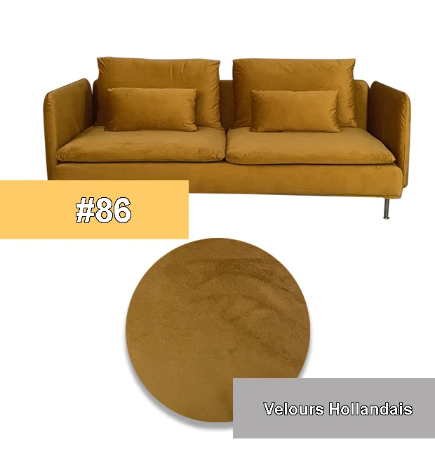 Housse pour canapé IKEA SODERHAMN 3 places avec ou sans accoudoirs personnalisable