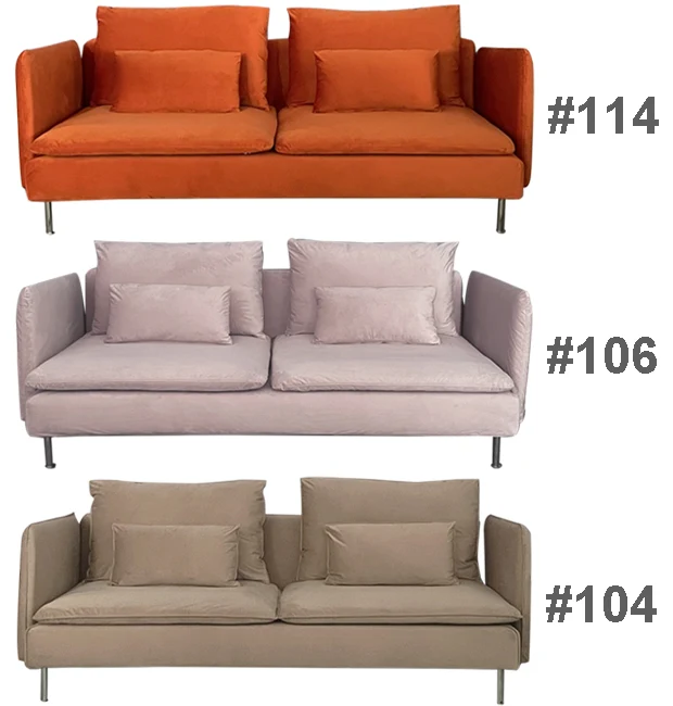 Housse pour canapé IKEA SODERHAMN 3 places avec ou sans accoudoirs personnalisable