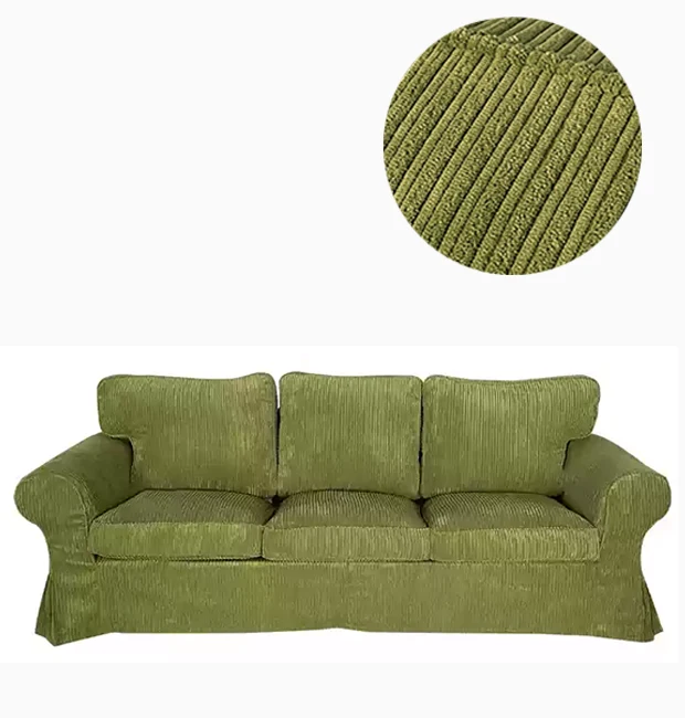 Housse pour canapé IKEA EKTORP luxe haut de gamme velours côtelé