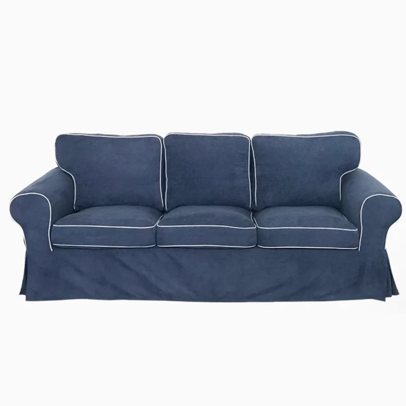 Housse pour canapé IKEA EKTORP luxe haut de gamme velours strié renforcé