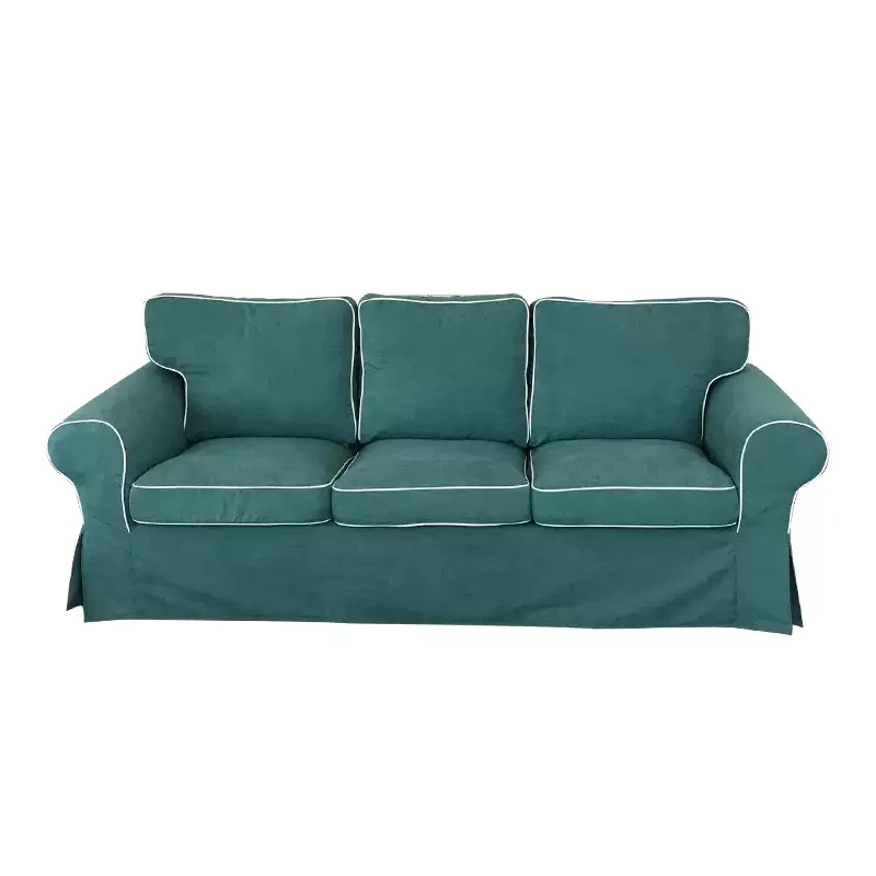 Housse pour canapé IKEA EKTORP luxe haut de gamme velours strié renforcé