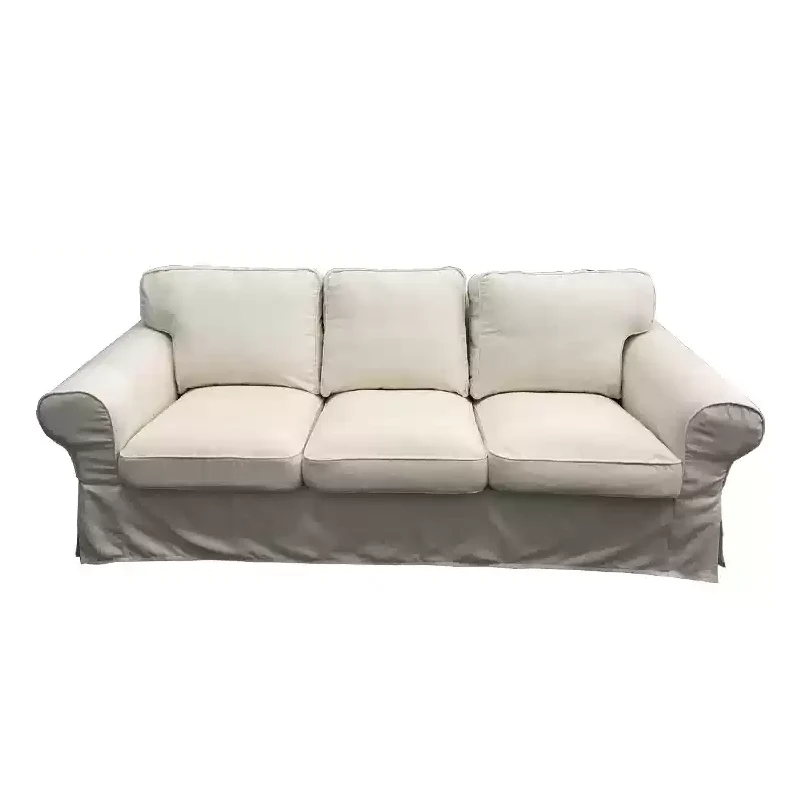 Housse pour canapé IKEA EKTORP luxe haut de gamme velours strié renforcé