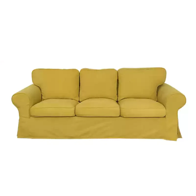 Housse pour canapé IKEA EKTORP luxe haut de gamme velours strié renforcé