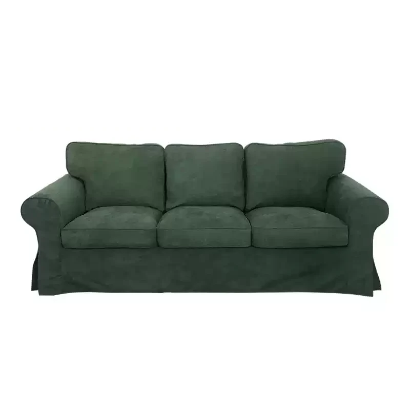 Housse pour canapé IKEA EKTORP luxe haut de gamme velours strié renforcé