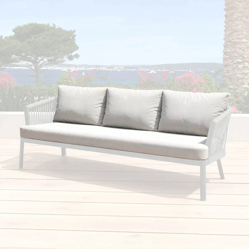 Housses de coussins pour canapé 3 places Amalfi