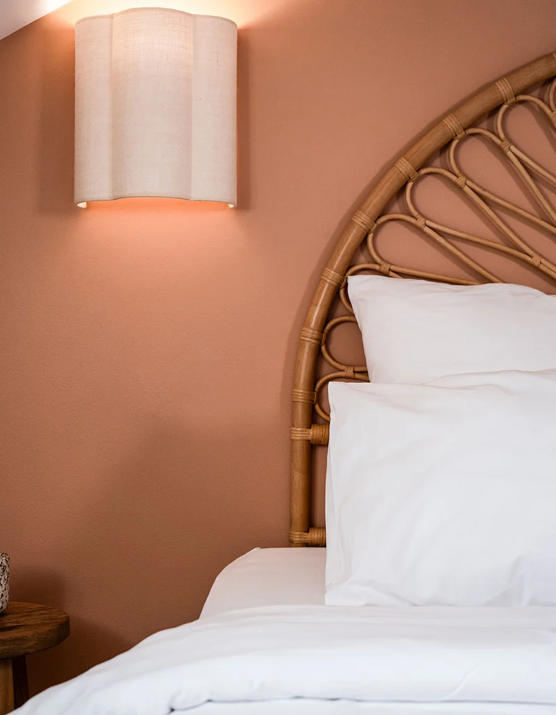 Drap plat en Percale de coton - Blanc